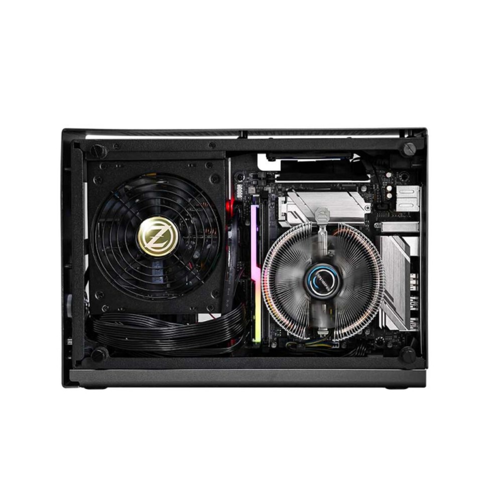 ATX Semi-tower Box Zalman M2 MINI-SILVER Black Silver