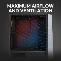 ATX Semi-Tower Gehäuse Zalman S4 Plus Schwarz