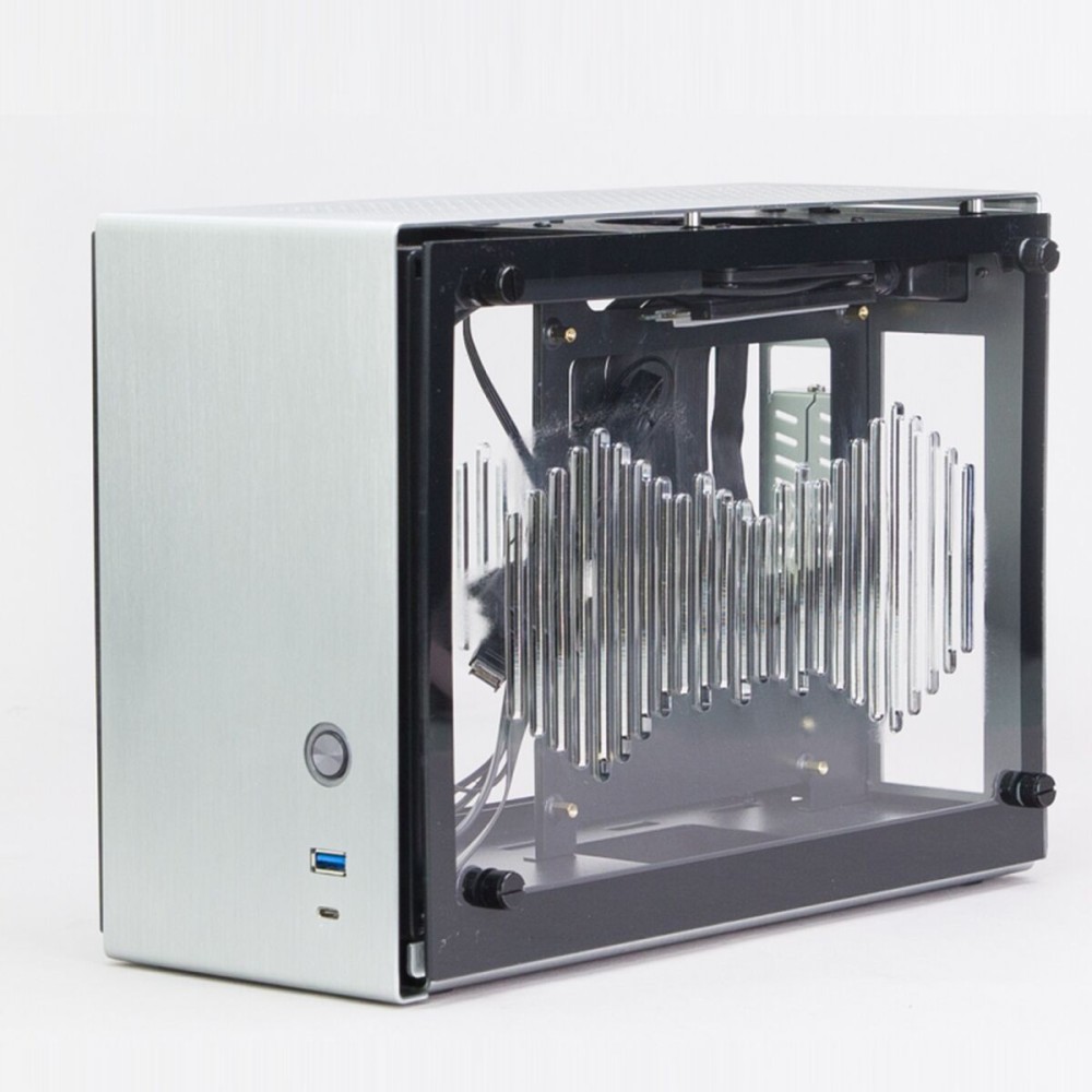 ATX Semi-tower Box Zalman M2 MINI-SILVER Black Silver
