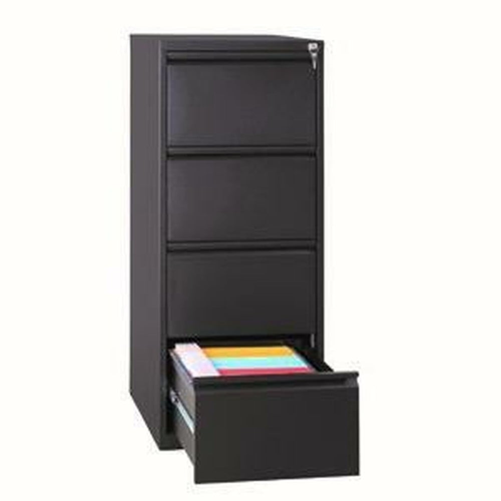 Aktenschrank Bisley Schwarz A4 132 x 46 x 62 cm