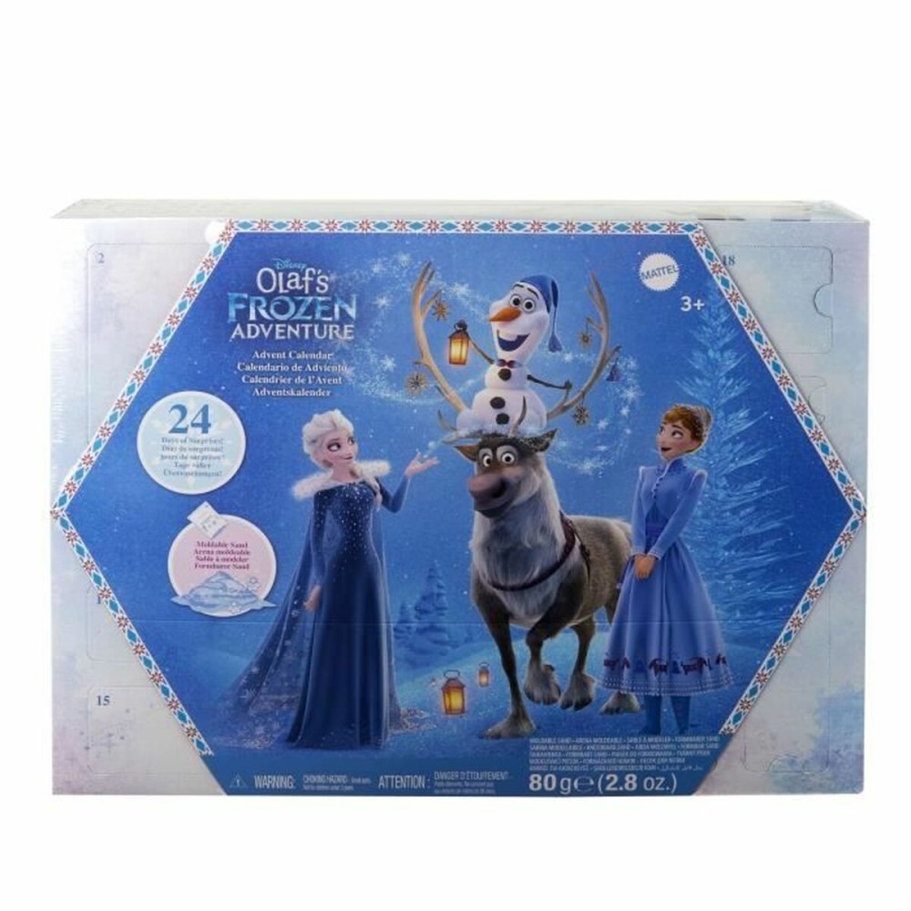 Calendrier de l’Avent Frozen HWX20 Plastique