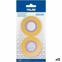 Klebebänder-Set Milan Gelb 12 mm x 33 m 2 Stücke (12 Stück)