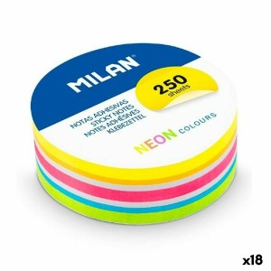 Haftnotizen-Set Milan Neon Bunt 12 Stücke (18 Stück)