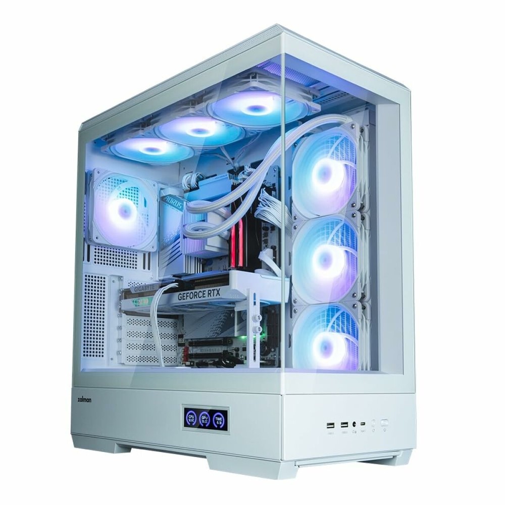 ATX Semi-Tower Gehäuse Zalman P50 DS Weiß