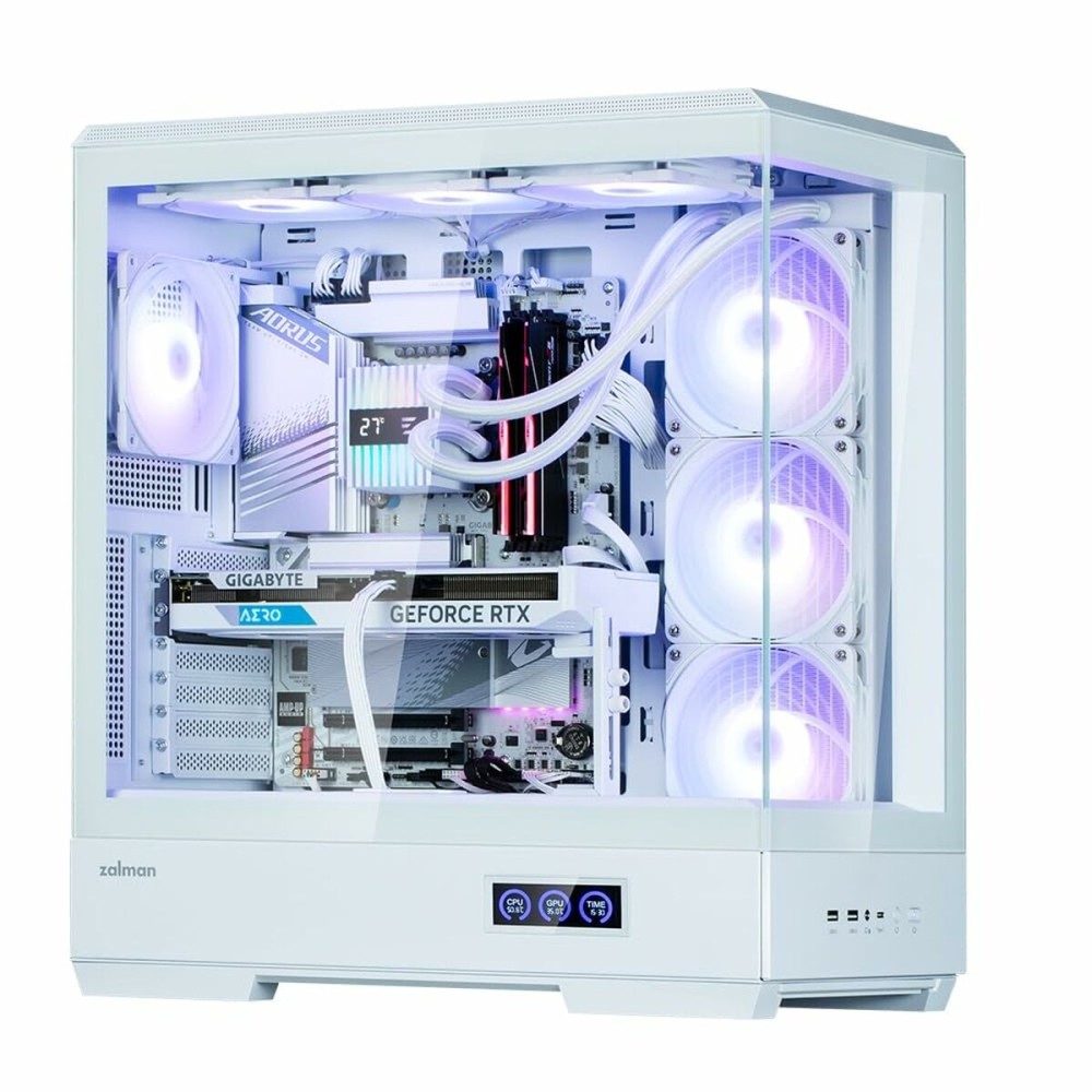 ATX Semi-Tower Gehäuse Zalman P50 DS Weiß