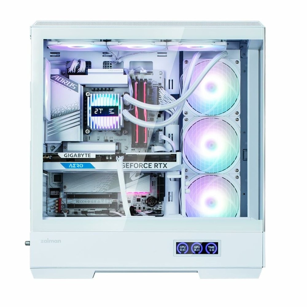 ATX Semi-Tower Gehäuse Zalman P50 DS Weiß