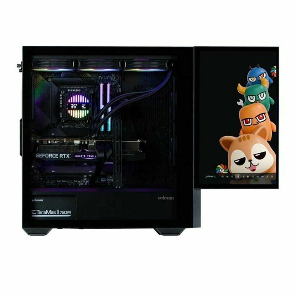 ATX Semi-Tower Gehäuse Zalman 8800263650040 Schwarz