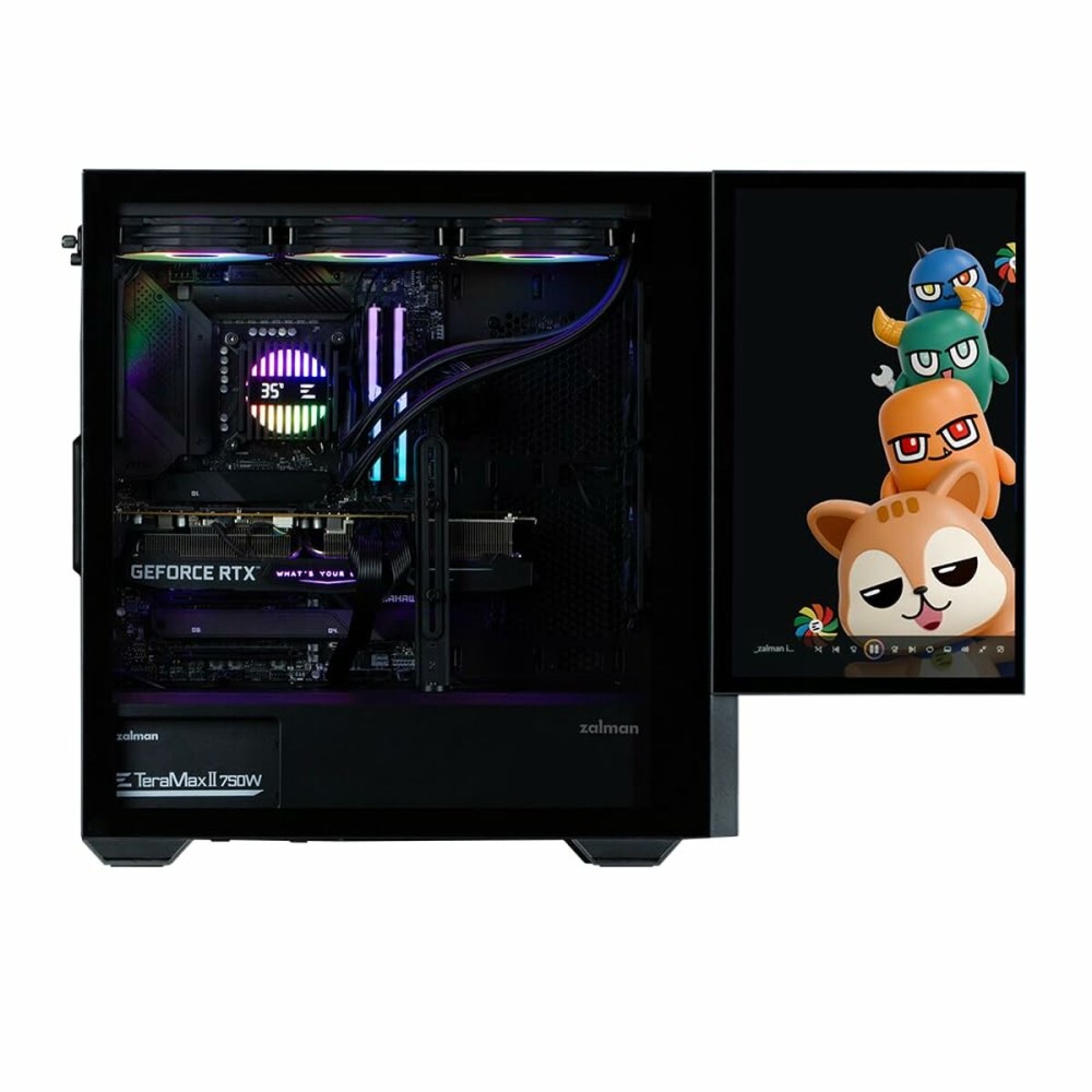 ATX Semi-Tower Gehäuse Zalman 8800263650040 Schwarz