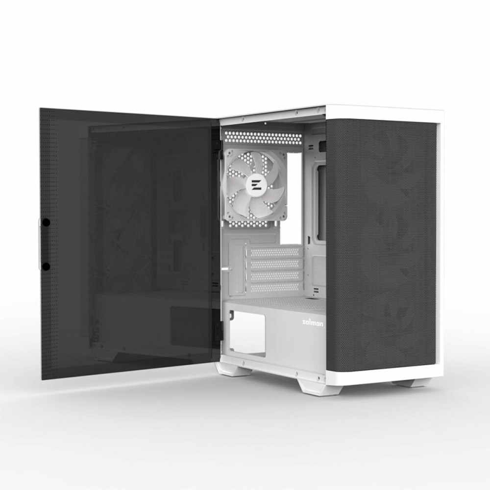 ATX Semi-Tower Gehäuse Zalman M4 WHITE Weiß Schwarz