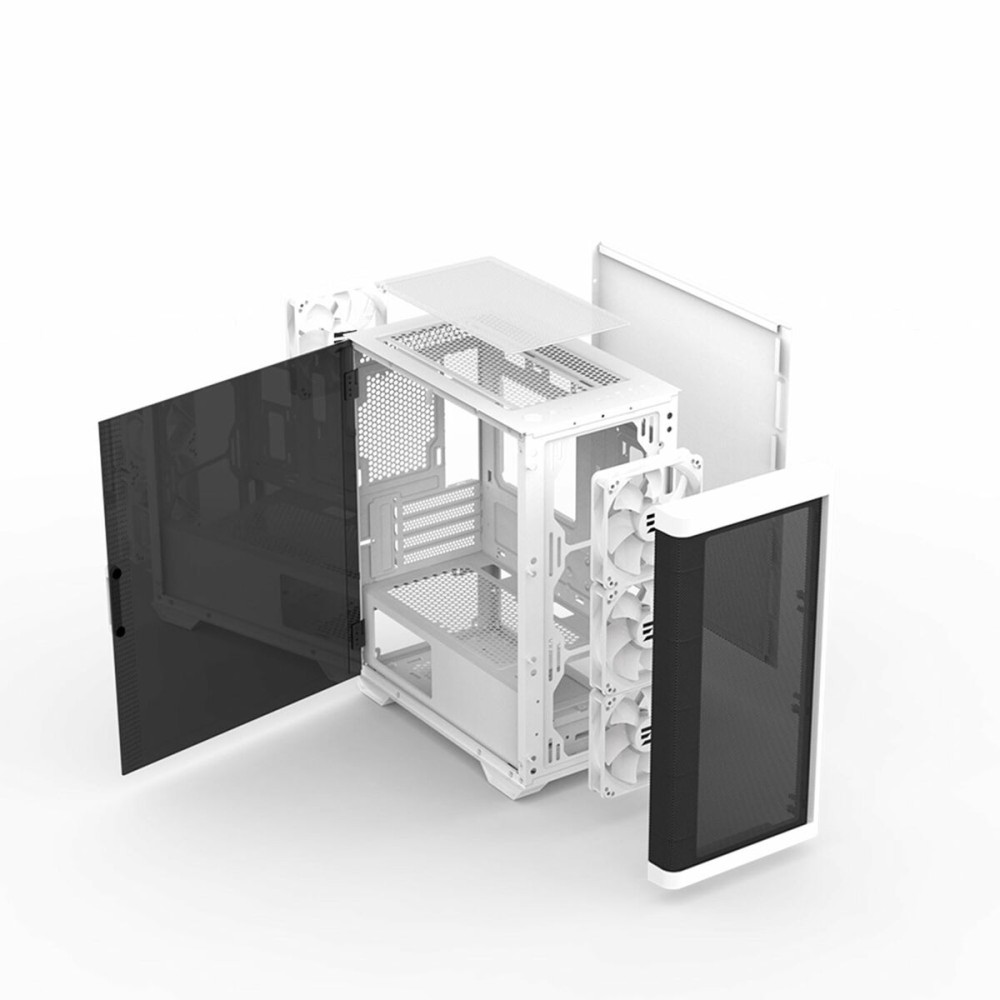 ATX Semi-Tower Gehäuse Zalman M4 WHITE Weiß Schwarz