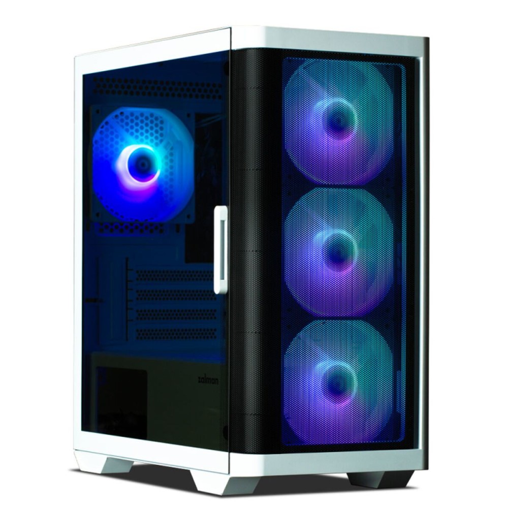 ATX Semi-Tower Gehäuse Zalman M4 WHITE Weiß Schwarz