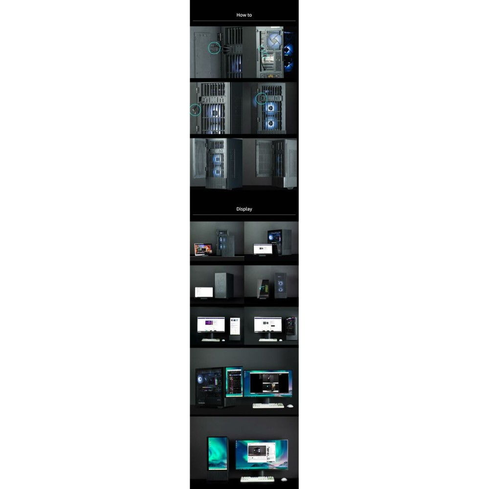 ATX Semi-Tower Gehäuse Zalman 8800263650040 Schwarz