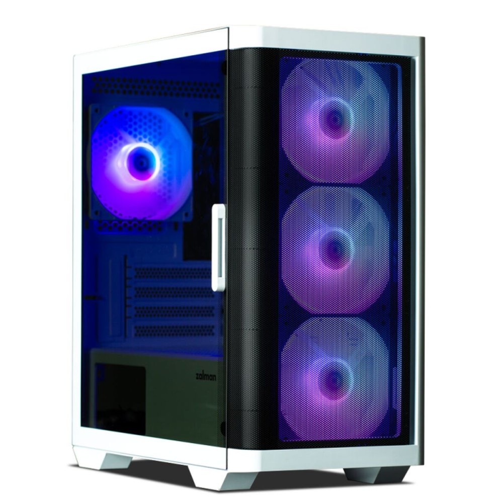 ATX Semi-Tower Gehäuse Zalman M4 WHITE Weiß Schwarz
