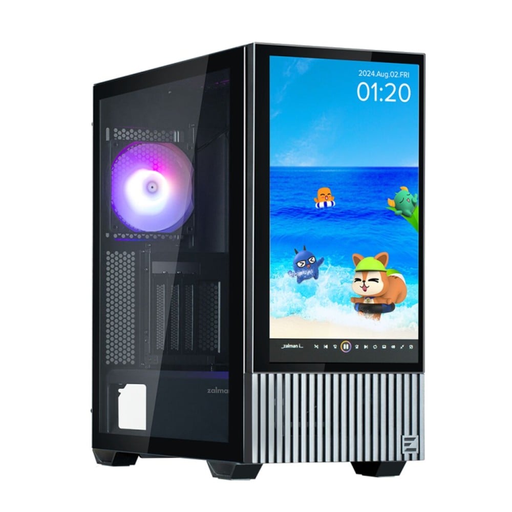 ATX Semi-Tower Gehäuse Zalman 8800263650040 Schwarz
