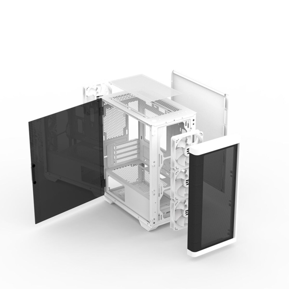 ATX Semi-Tower Gehäuse Zalman M4 WHITE Weiß Schwarz