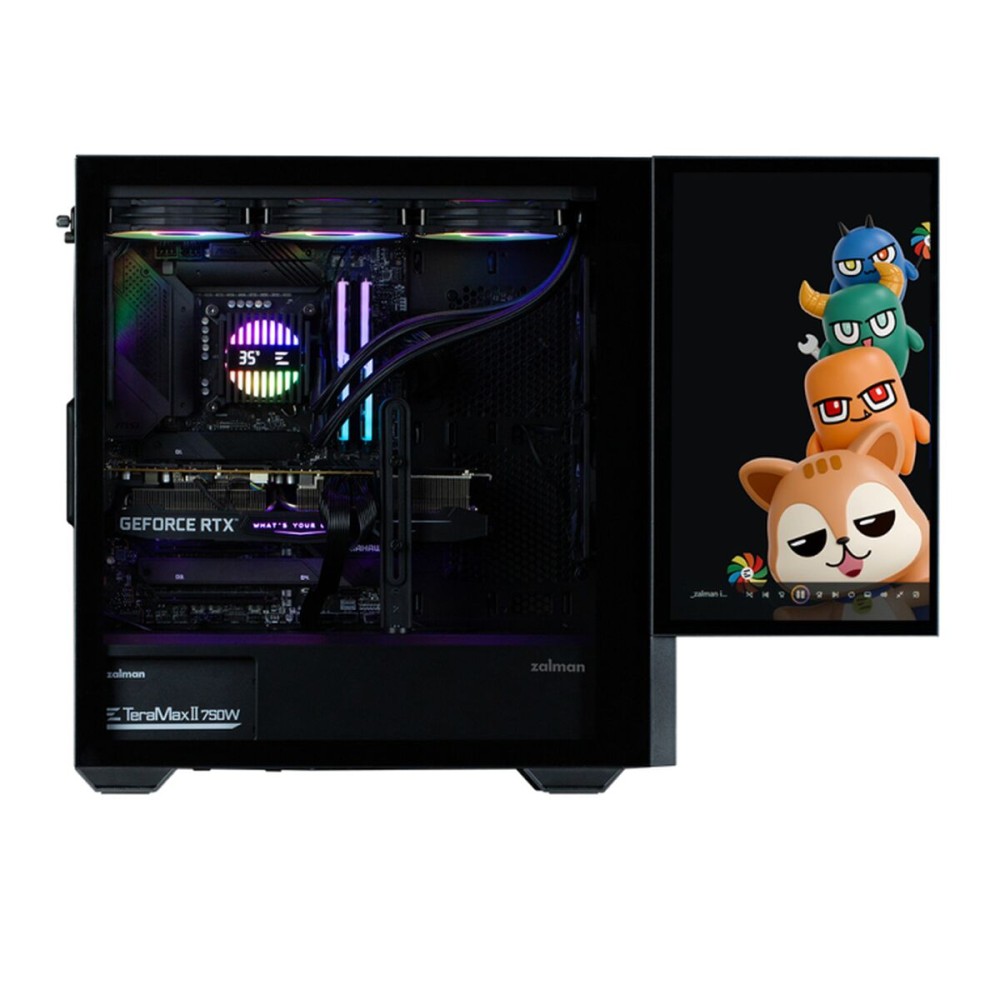 ATX Semi-Tower Gehäuse Zalman 8800263650040 Schwarz