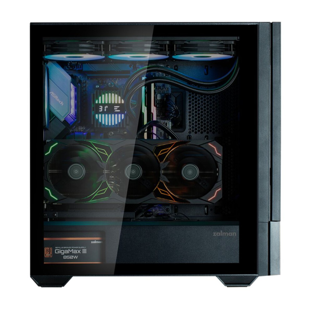ATX Semi-Tower Gehäuse Zalman 8800263650040 Schwarz