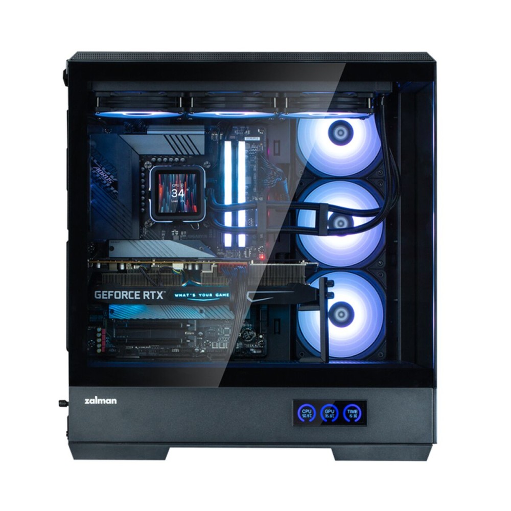 ATX Semi-Tower Gehäuse Zalman 8800263650026 Schwarz