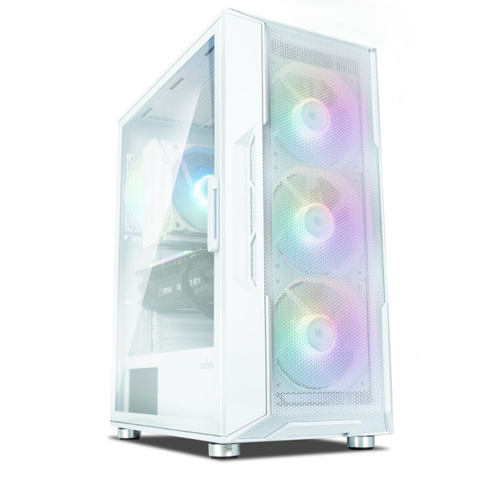 ATX Semi-tower Box Zalman I3 NEO WHITE White