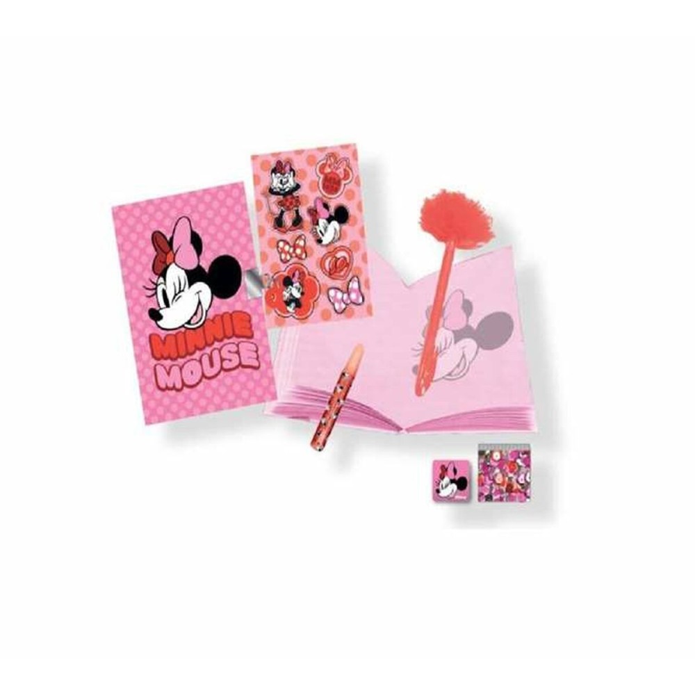 Ensemble de Papeterie Minnie Mouse Multicouleur