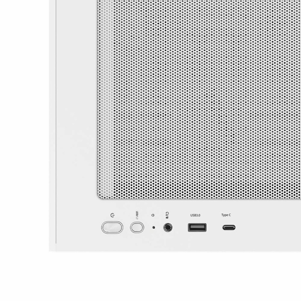Gehäuse Semitour Mikro ATX / Mini ITX / ATX Zalman P30 AIR WHITE Weiß