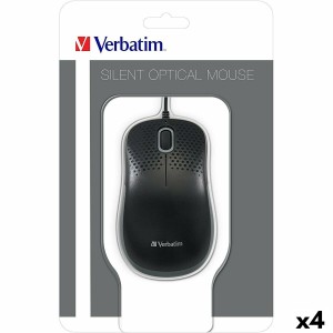 Souris Optique Verbatim Silent (4 Unités)