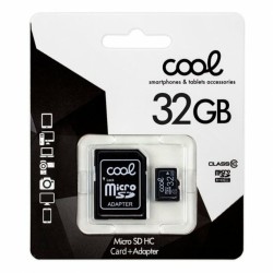 Micro SD Memory Card with Adaptor Cool 32 GB