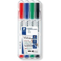 Marker-Set Staedtler LUMOCOLOR 4 Stücke (10 Stück)