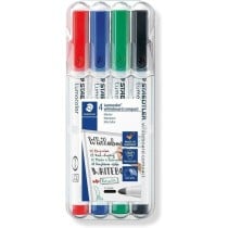 Set of Felt Tip Pens Staedtler LUMOCOLOR 4 Pieces (10 Units)