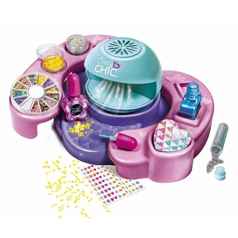 Children's Make-up Set Clementoni COOL NAILS 38,5 x 28,5 x 7,8 cm