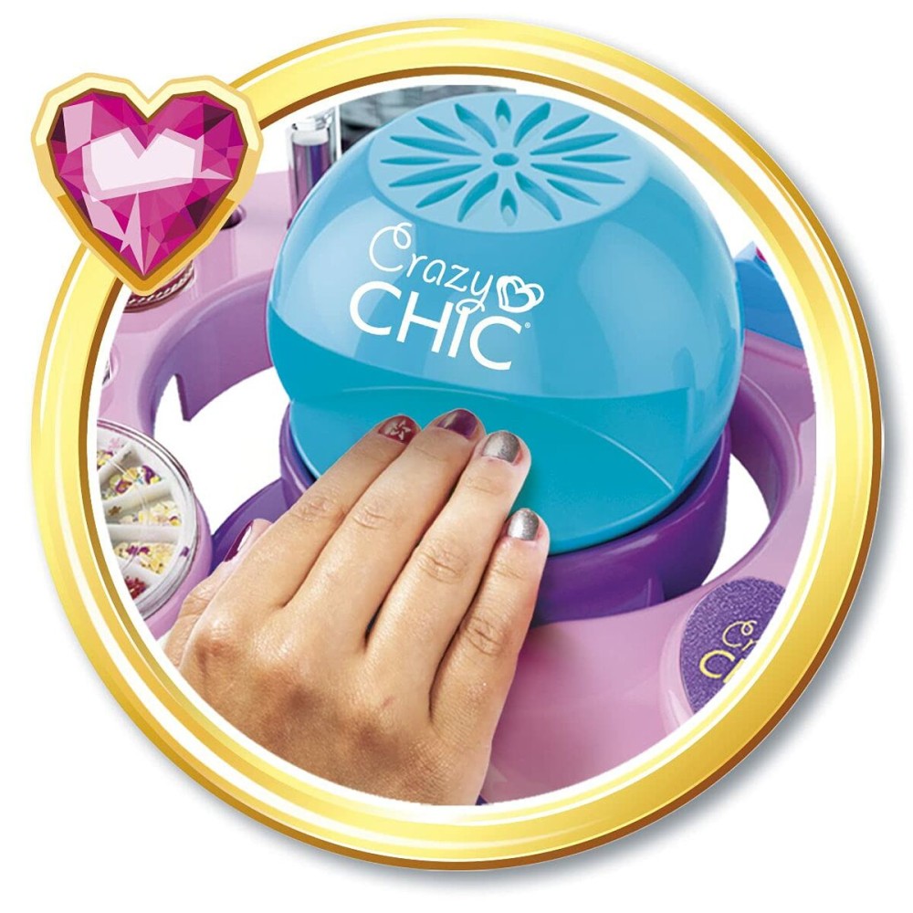 Children's Make-up Set Clementoni COOL NAILS 38,5 x 28,5 x 7,8 cm