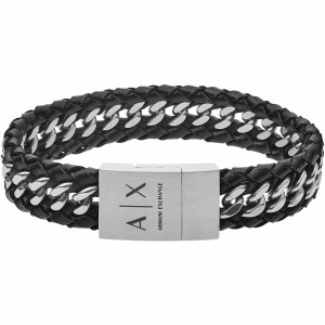 Herrenarmreif Armani Exchange AXG0043040 Edelstahl Schwarz