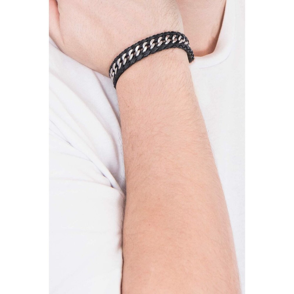 Herrenarmreif Armani Exchange AXG0043040 Edelstahl Schwarz