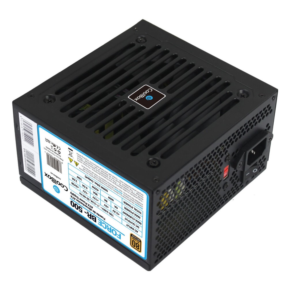 Power supply CoolBox Force BR-500 ATX 80 Plus Bronze 500 W