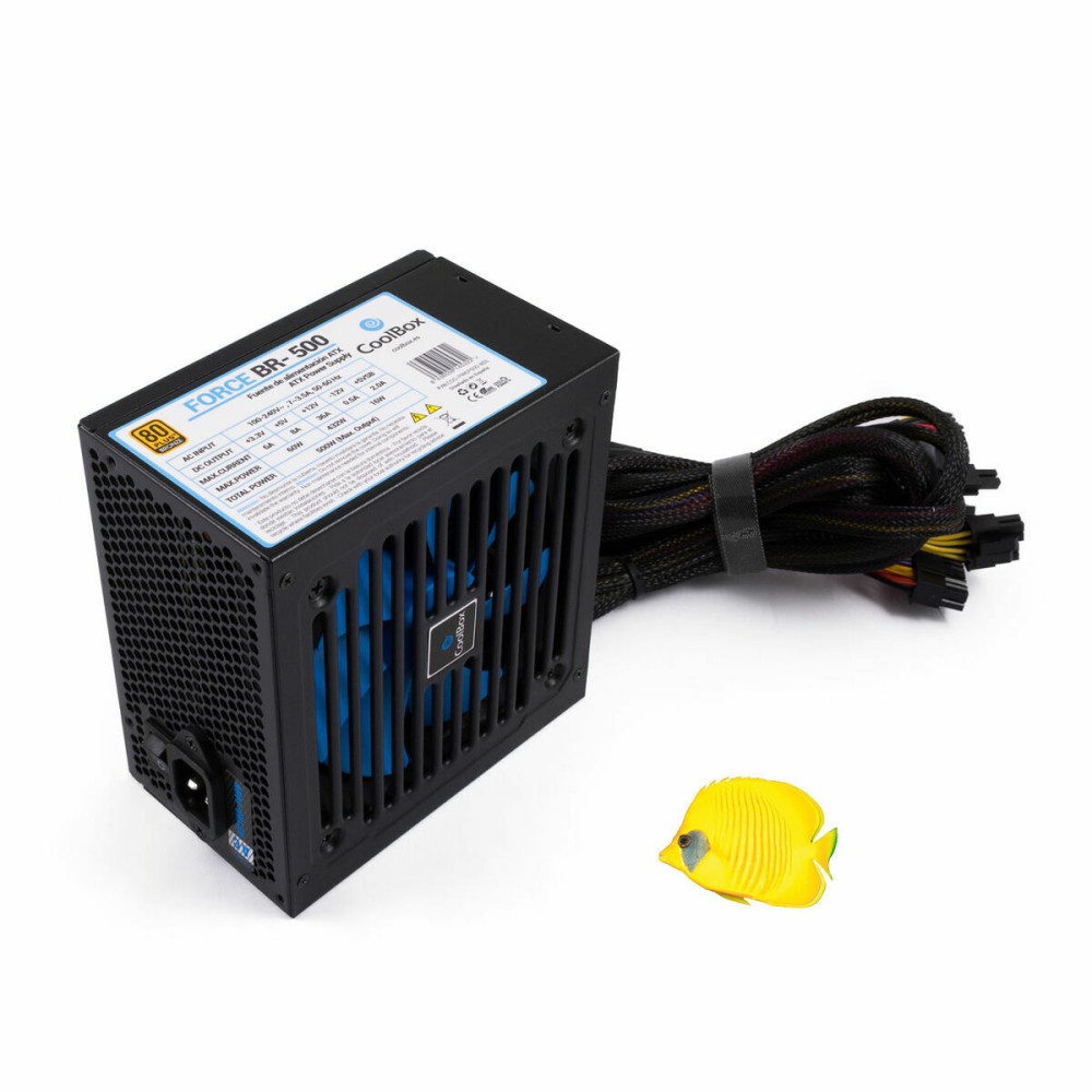 Power supply CoolBox Force BR-500 ATX 80 Plus Bronze 500 W