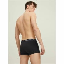 Men's Boxer Shorts Jack & Jones Jacsolid Black 10 Units