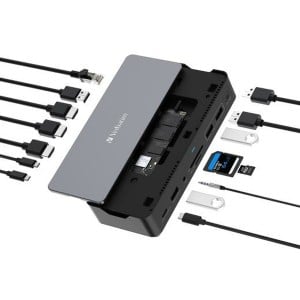 Dockstation Verbatim Cds-15s Black
