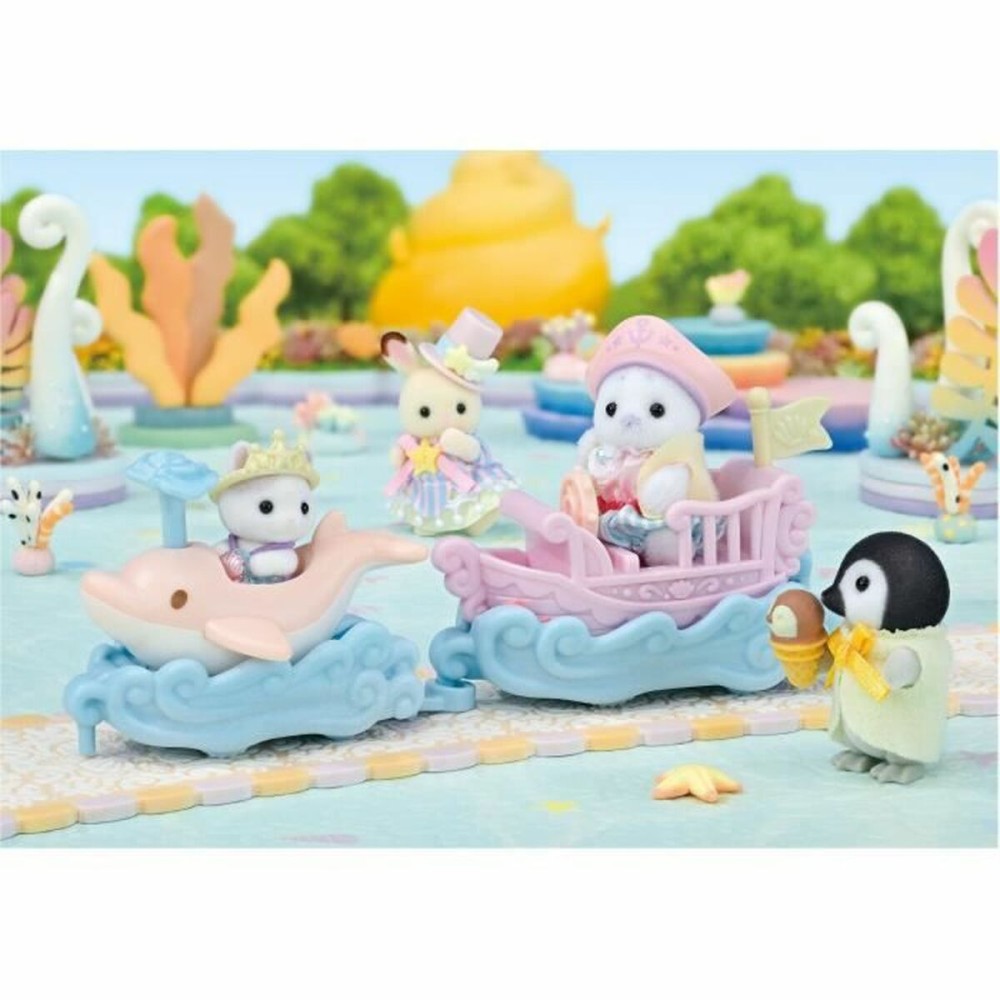 Playset Sylvanian Families Amusement Park Ride - Ride the Waves Multicouleur
