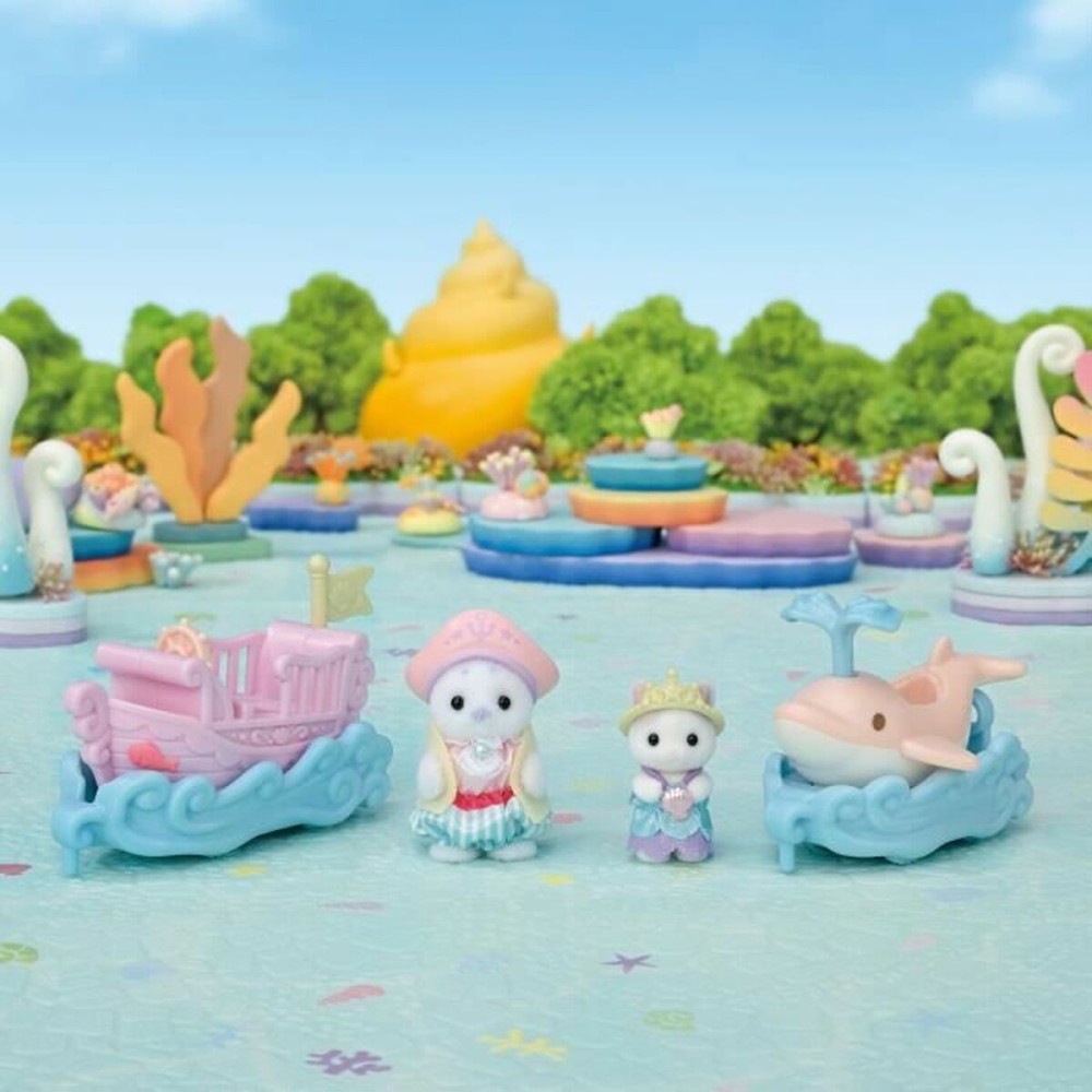 Playset Sylvanian Families Amusement Park Ride - Ride the Waves Multicouleur