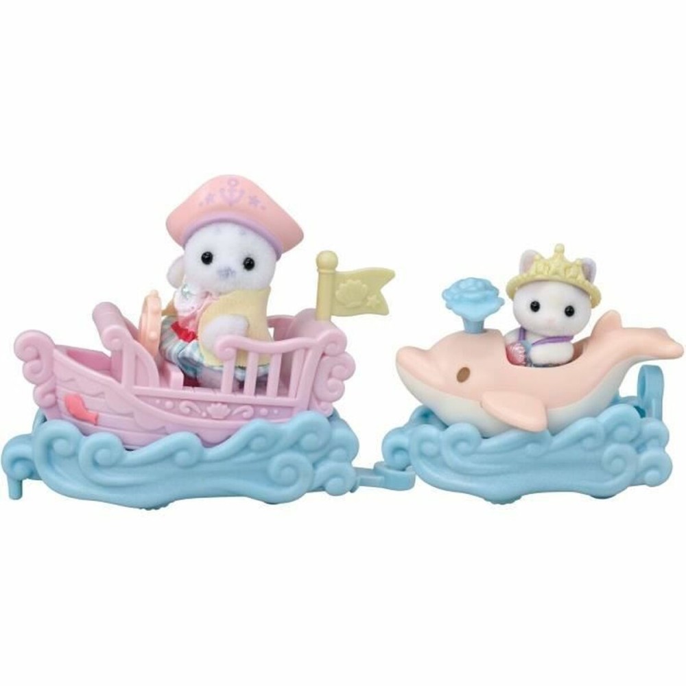 Playset Sylvanian Families Amusement Park Ride - Ride the Waves Multicouleur