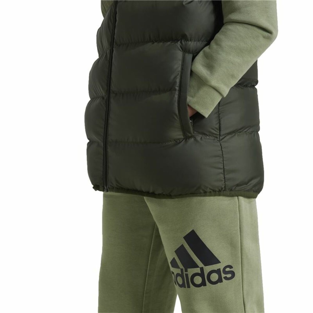 Gilet de Sport Unisexe Adidas Synthetic Down Vert