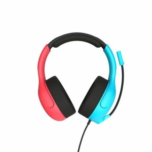 Casques avec Microphone Turtle Beach NEON BLUE & RED SWITCH 2