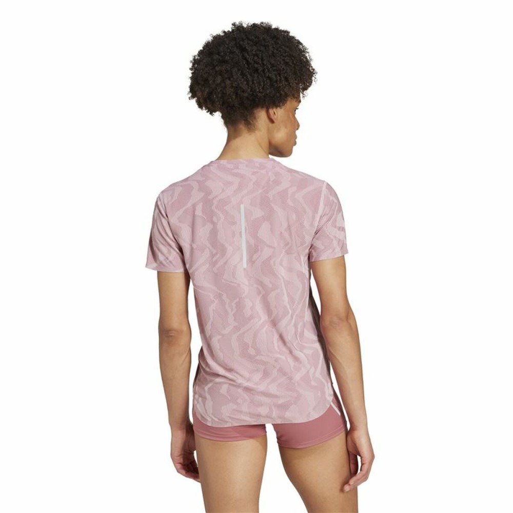 Damen Kurzarm-T-Shirt Adidas Ultimate Engineered Rosa