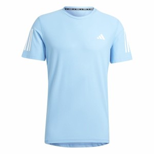 T-shirt à manches courtes homme Adidas Own The Run Bleu