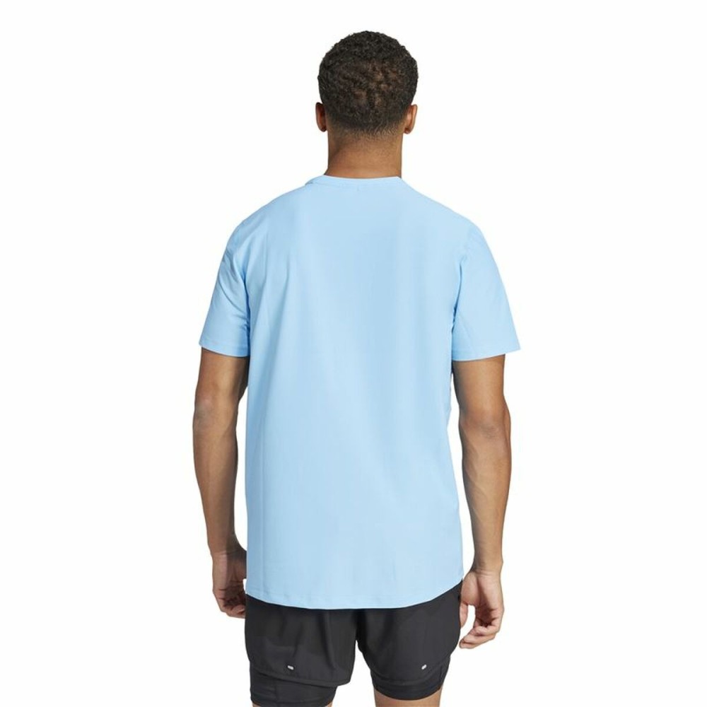 T-shirt à manches courtes homme Adidas Own The Run Bleu