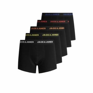 Men's Boxer Shorts Jack & Jones Jacblack Friday Black 5 Units