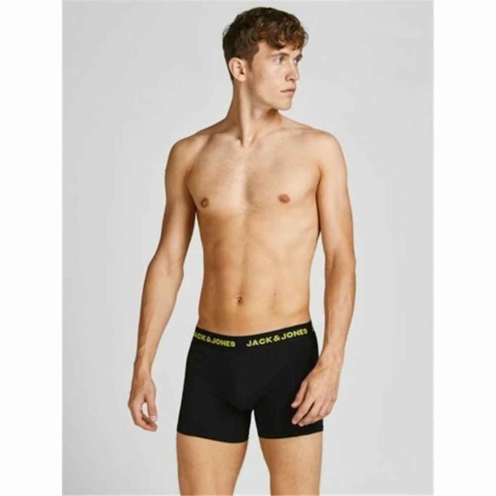 Men's Boxer Shorts Jack & Jones Jacblack Friday Black 5 Units