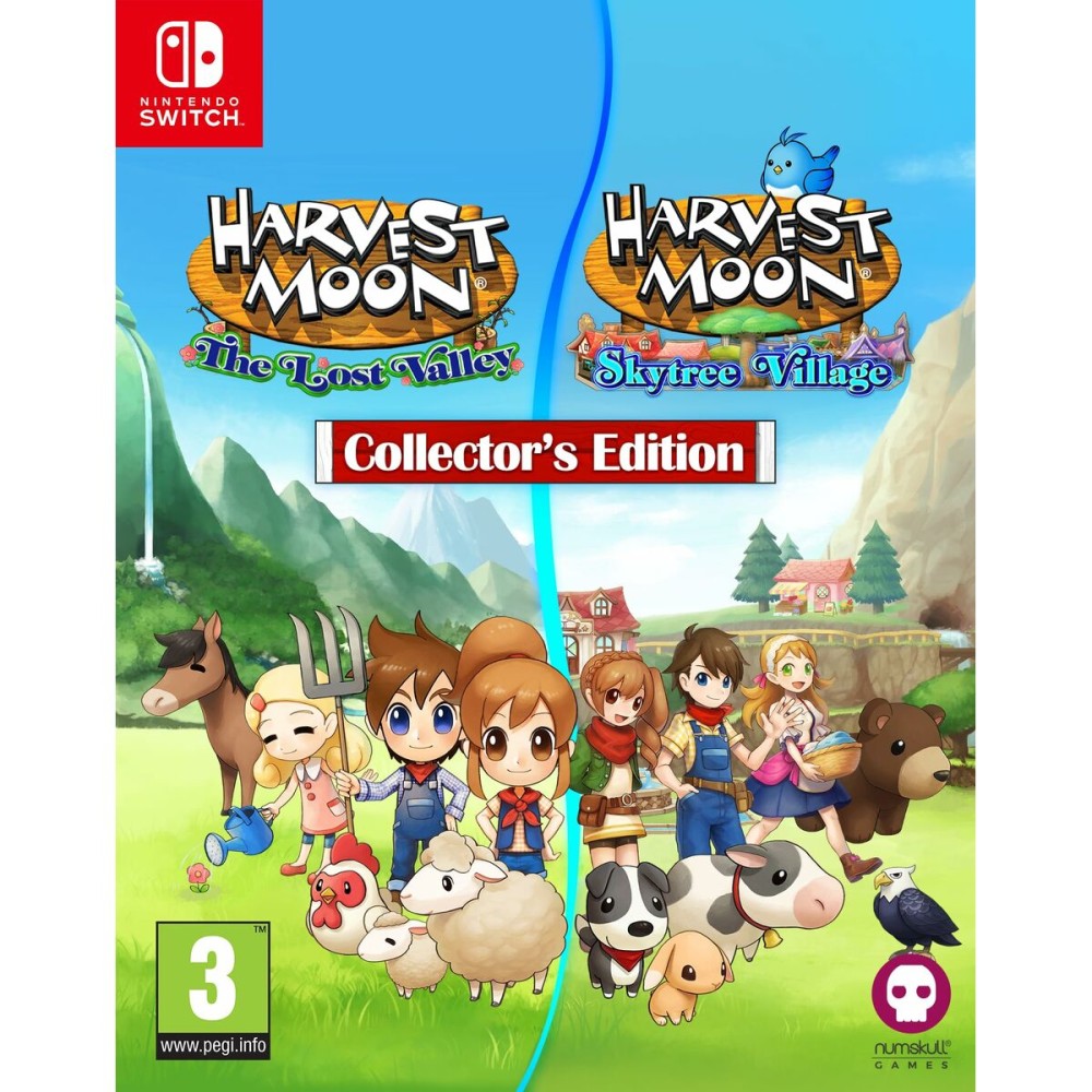 Video game for Switch Just For Games Harvest Moon: The Lost Valley & Skytree Village Collector'S