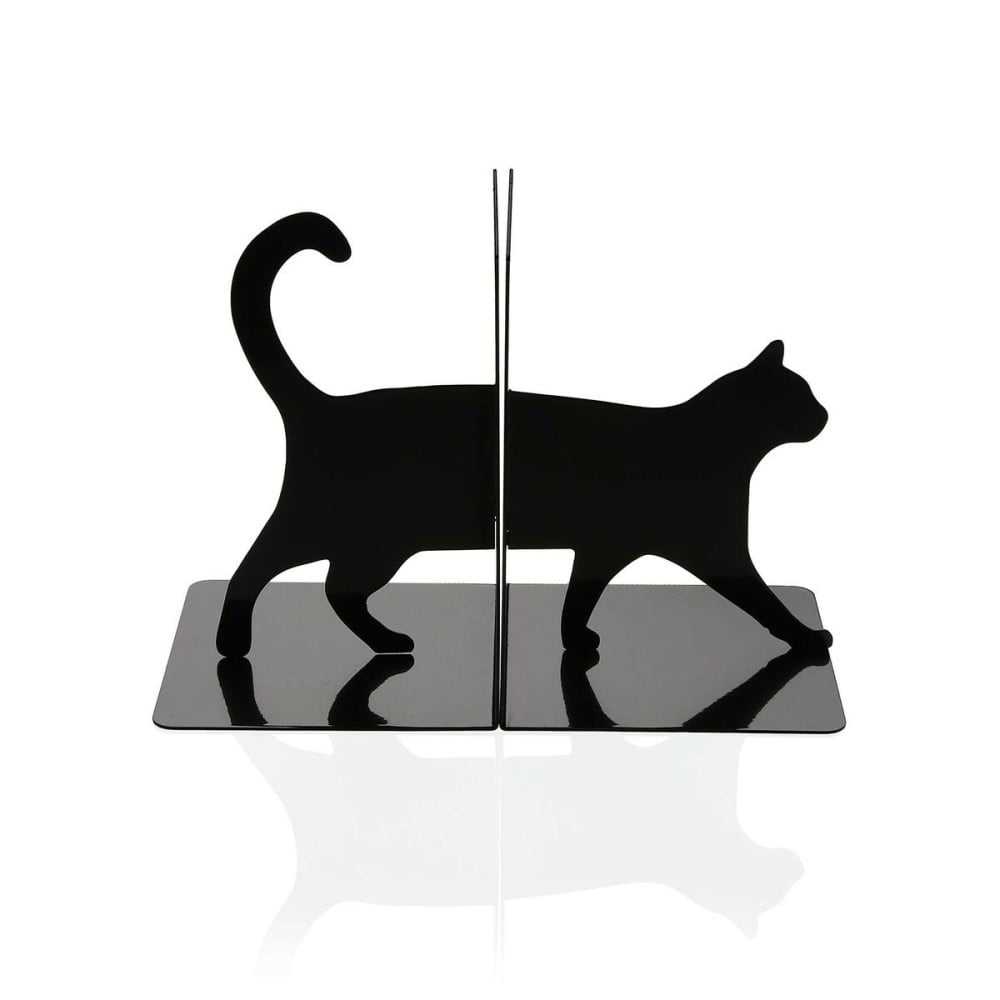 Bogstøtte Versa Metall Eisen Katze 10 x 14 x 10 cm