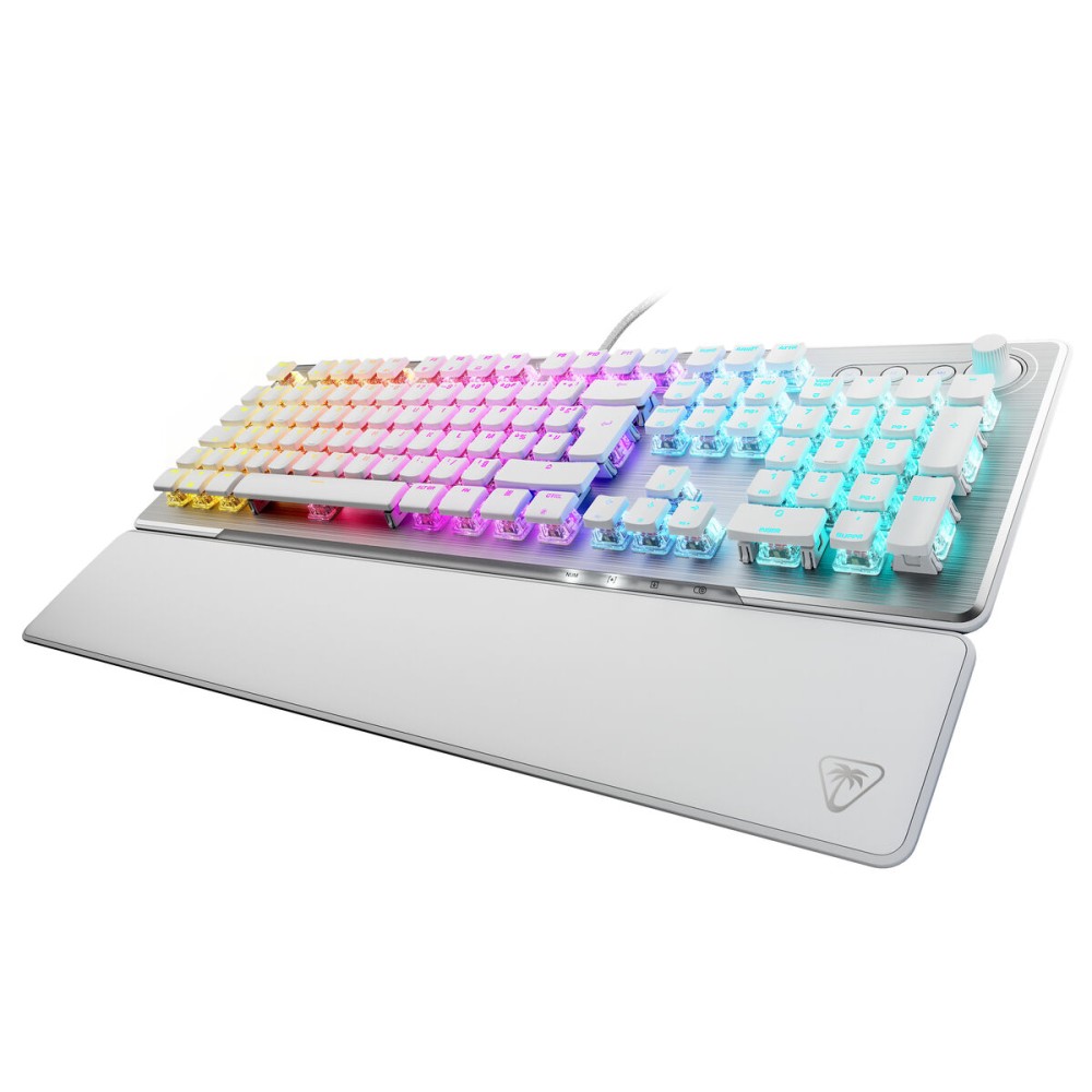 Clavier Turtle Beach Vulcan II Blanc Azerty Français